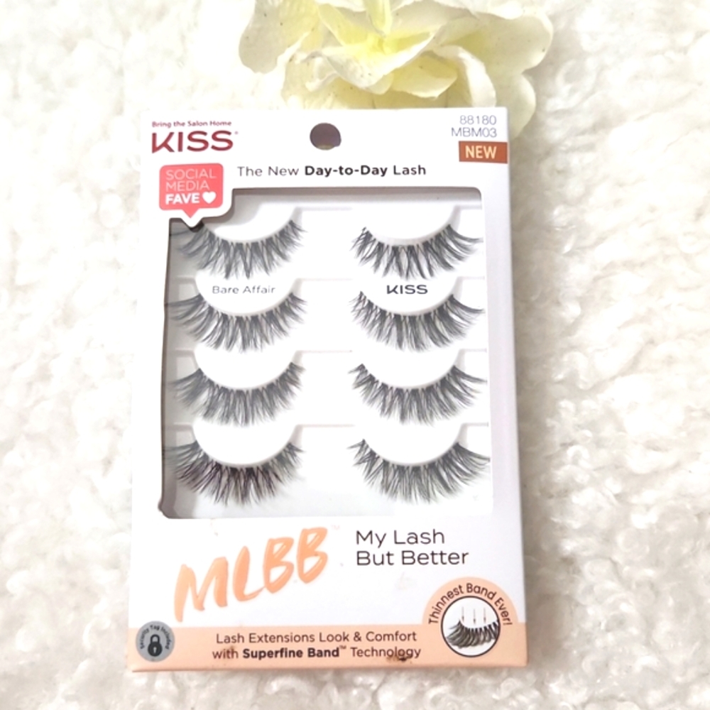 KISS Day to Day Eyelashes Multipack- Bare Affair